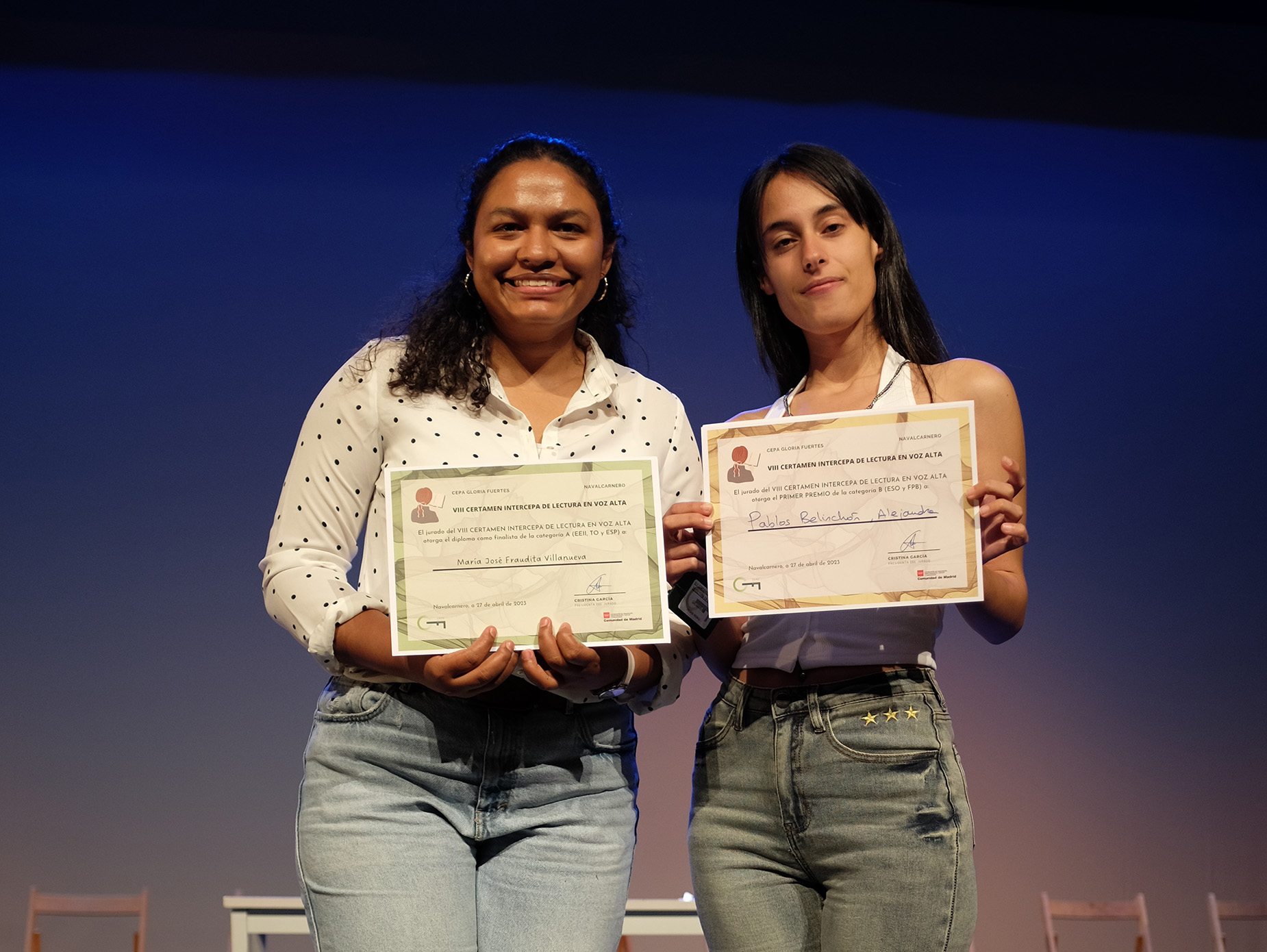 Diploma del concurso