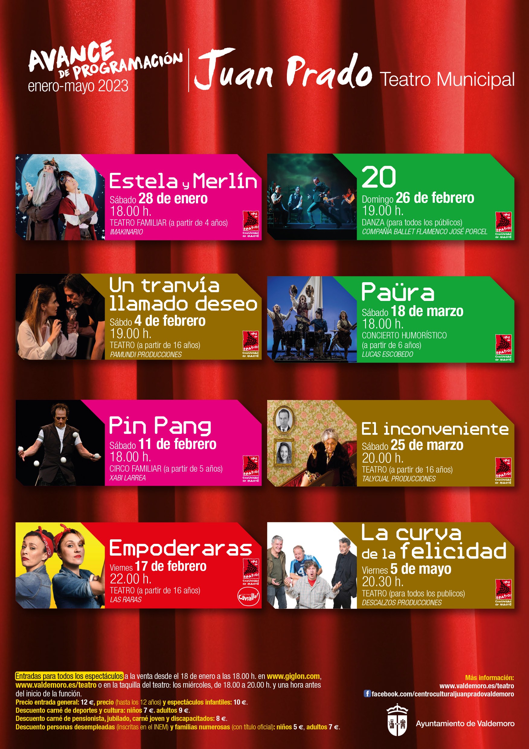 Cartel del teatro