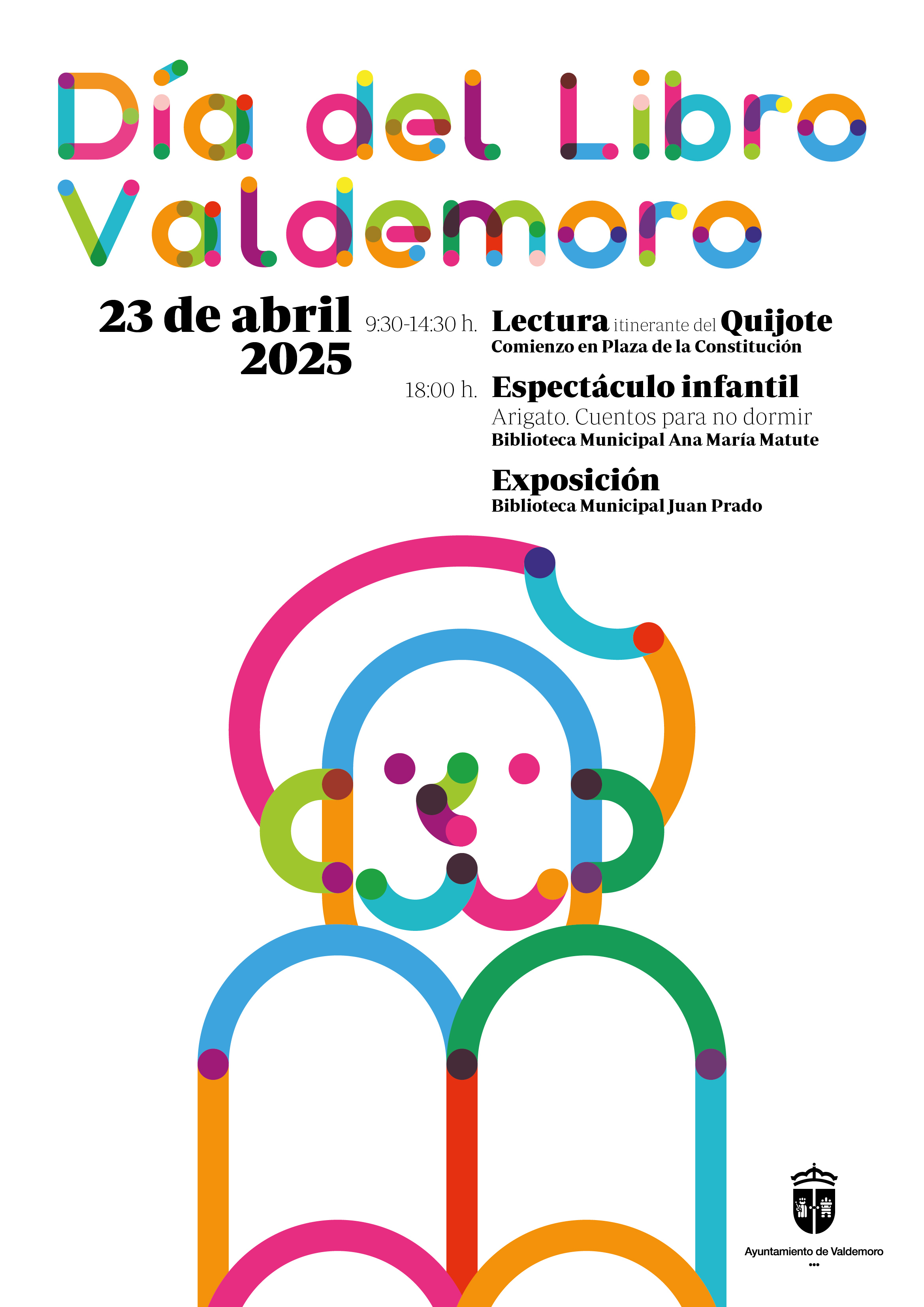 Cartel del día del libro