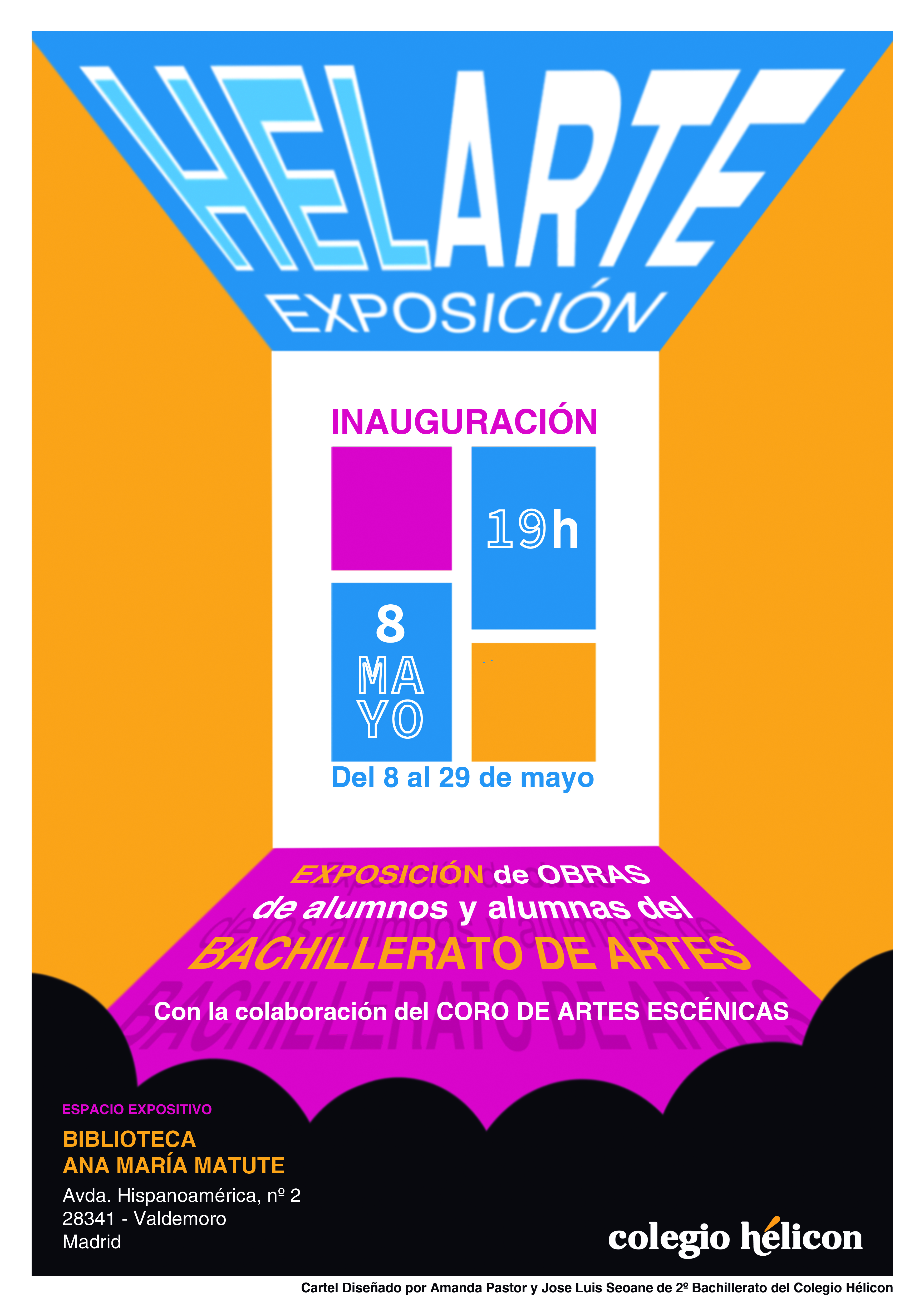 Cartel exposición 'Helarte'