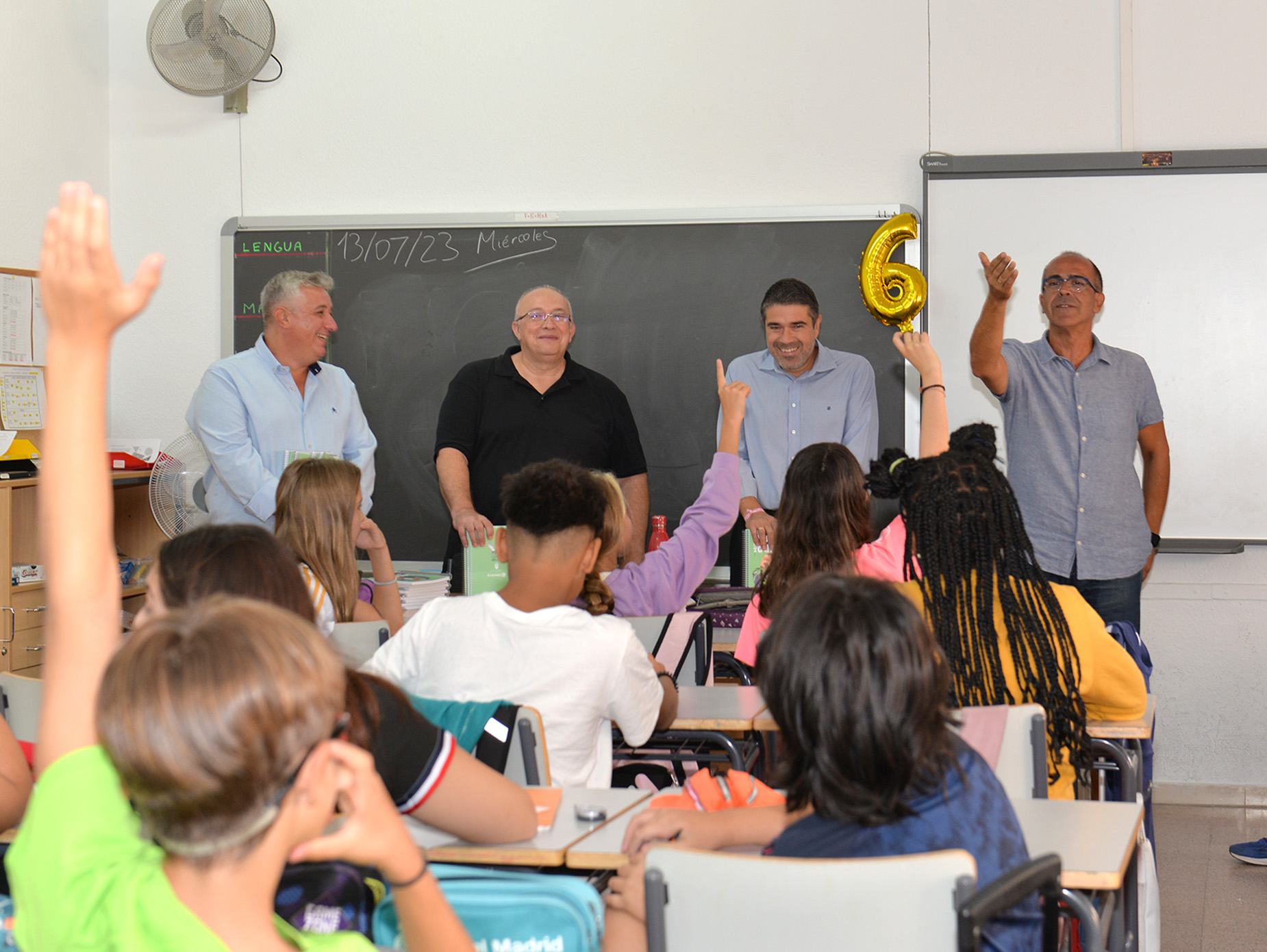 Alumnos y profesores