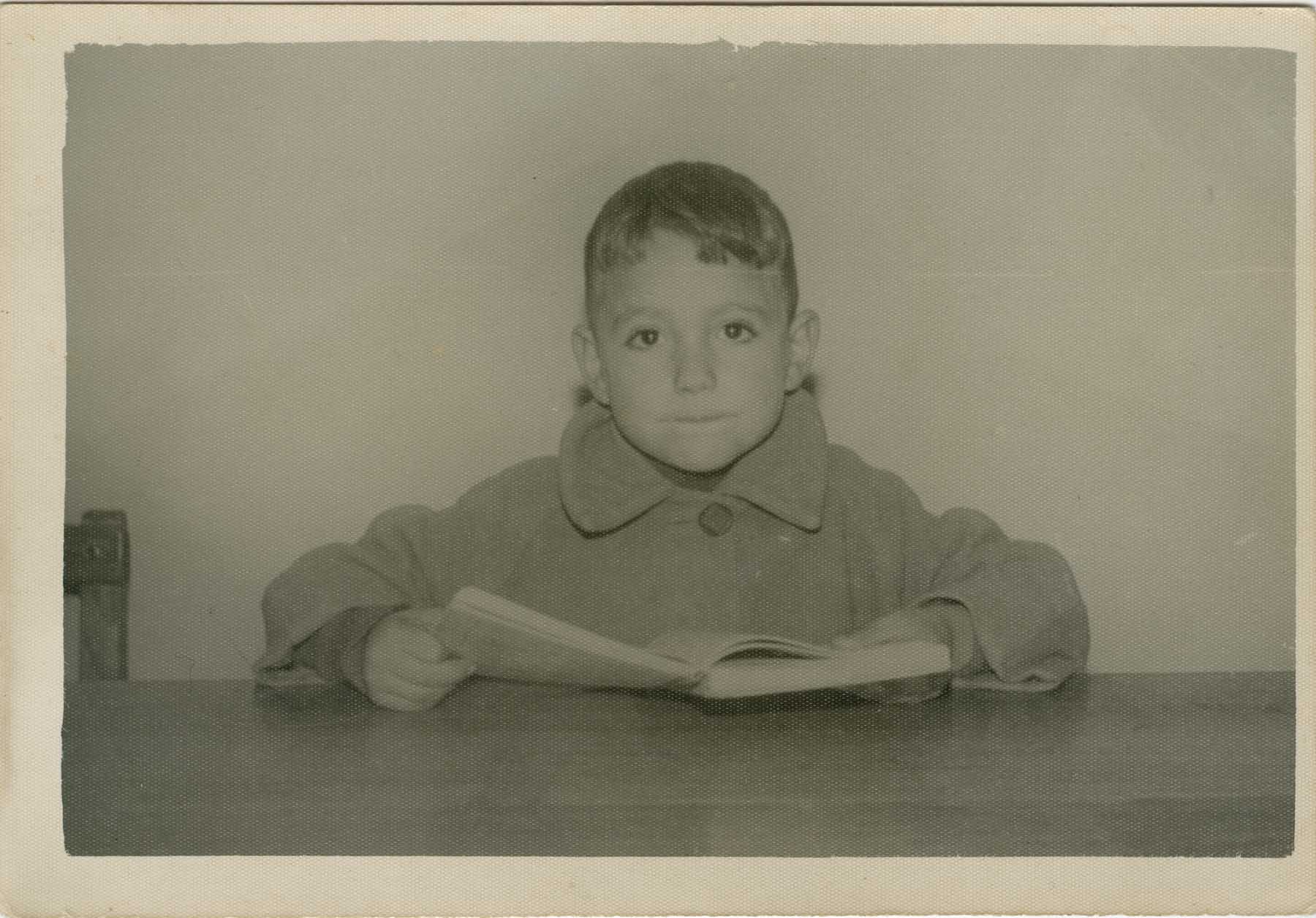 Retrato escolar de José Luis Salmerón Pita