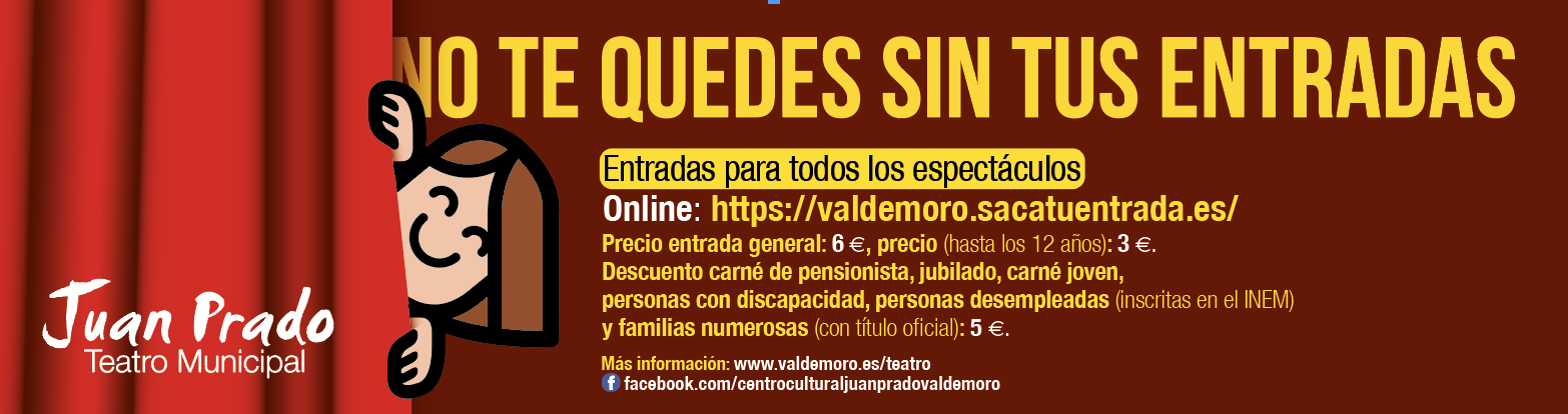 Entradas espectáculos