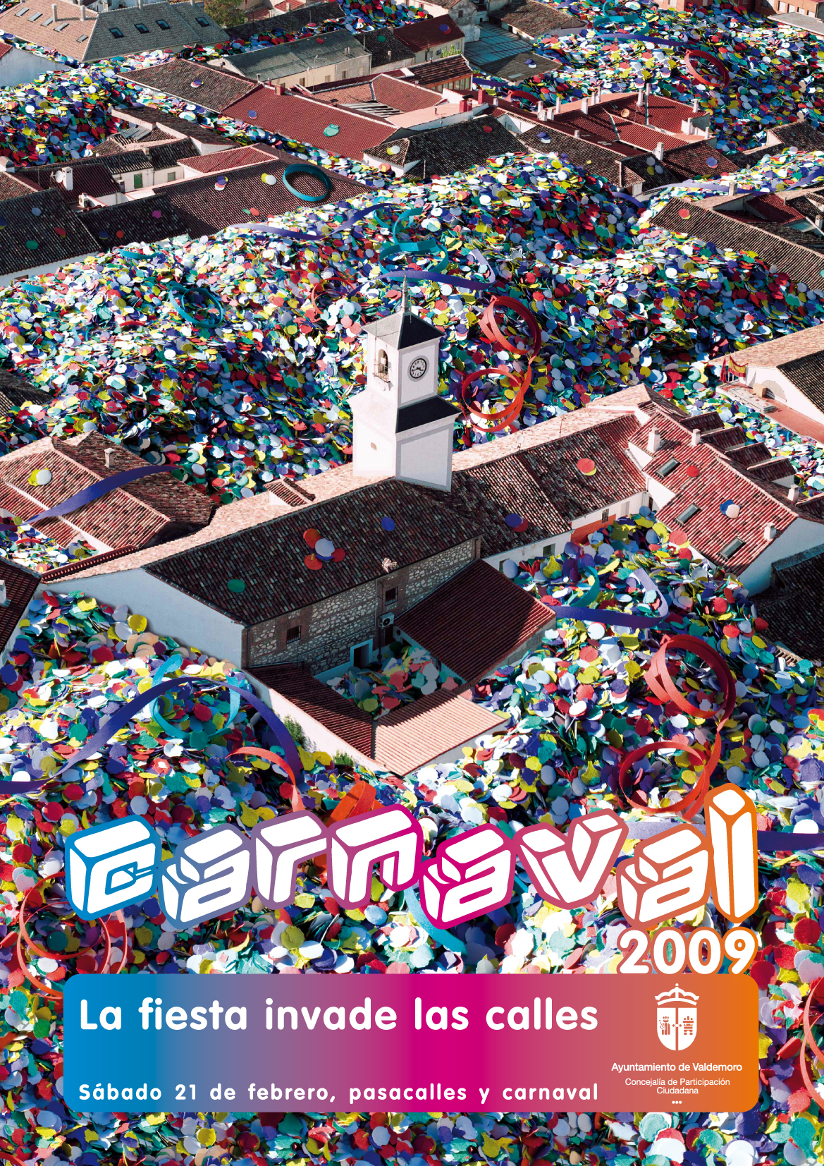Cartel de Carnaval de Valdemoro de 2009