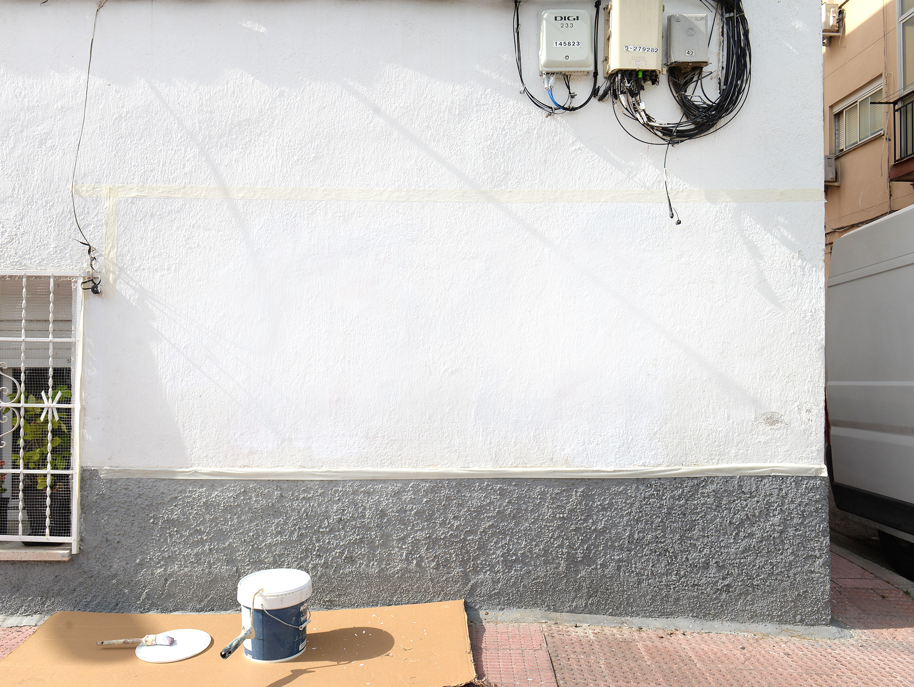 Pared limpia