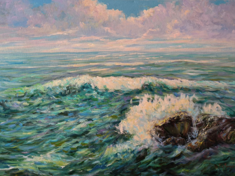 Dibujo de un mar