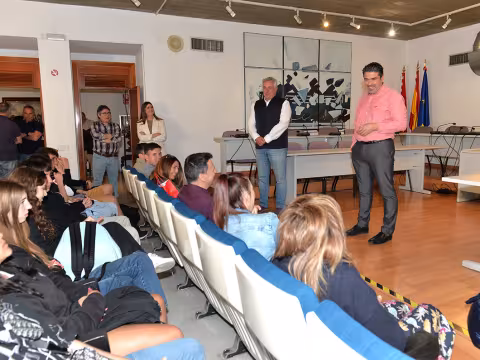 Recepción de los alumnos
