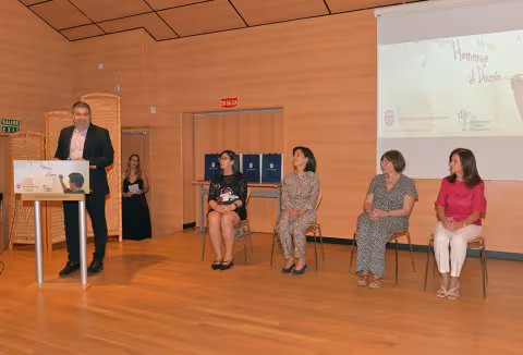 El alcalde en el homenaje
