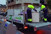 recogida de materiales