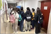Alumnos del IES Villa de Valdemoro