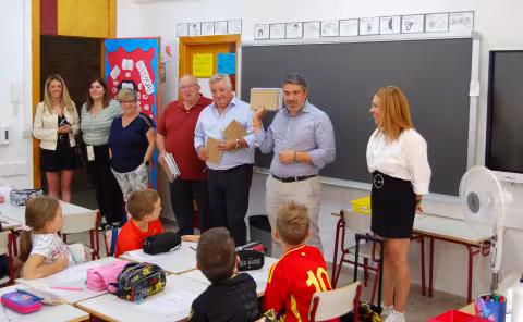 Clase de niños