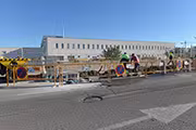 Vista exterior del hospital