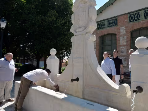 Fuente de la villa