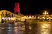 Calle iluminada