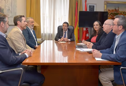 Reunión con el alcalde